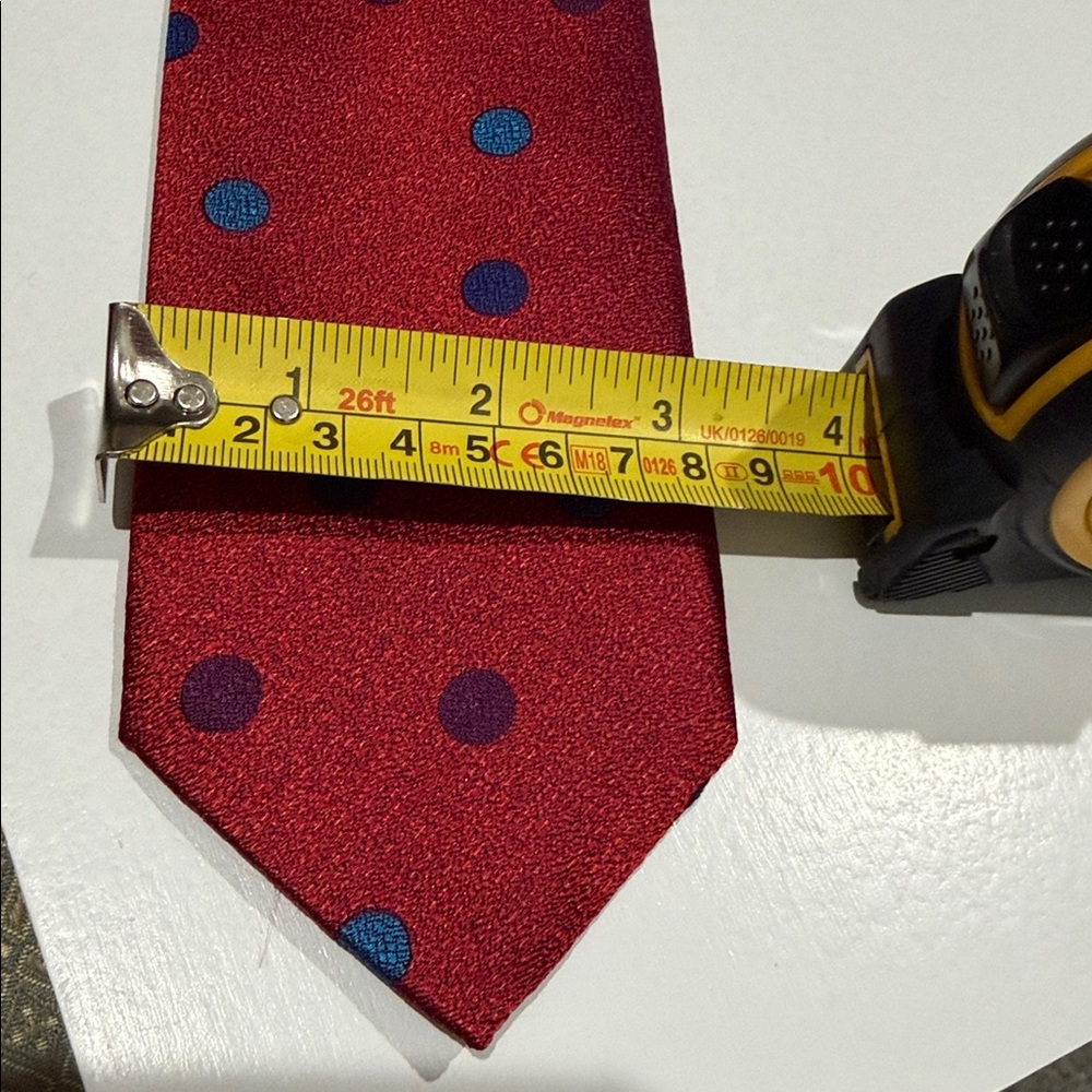 Dolcepunta set of 6 wardrobe Men's Designer Silk Ties - Multicolor - Picture 8 of 12